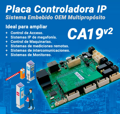 PCB IP Voceo IP, Control de Acceso, Nodo IP PCB