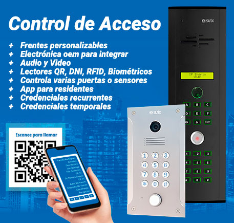 Control de acceso IP SURIX