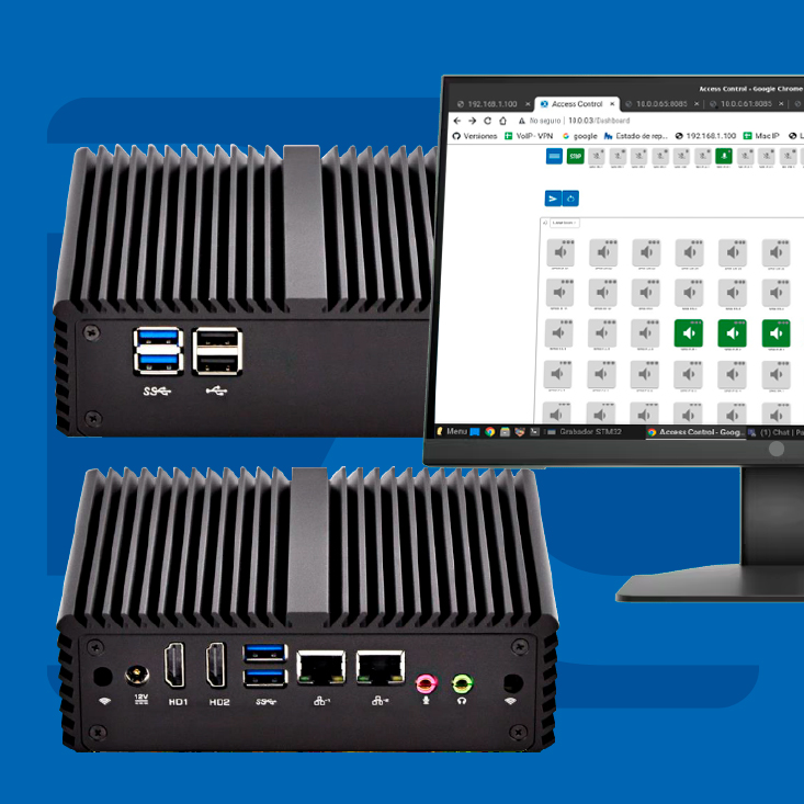 Servidor IP Megafonía Wanpage SURIX